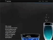 Tablet Screenshot of magixology.com